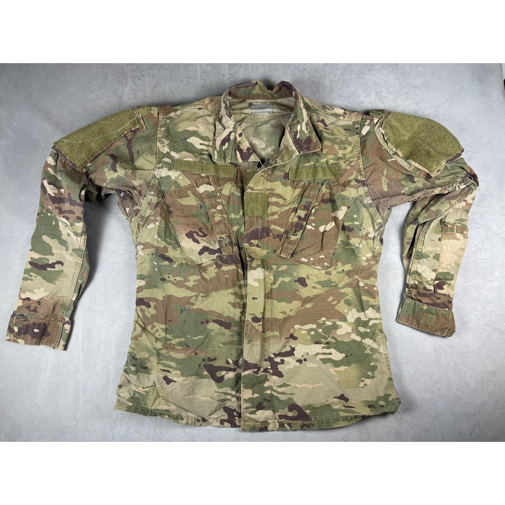 US Army OCP Multicam FR ACU Combat Uniform Coat Small‎ Regular Flame Resistant